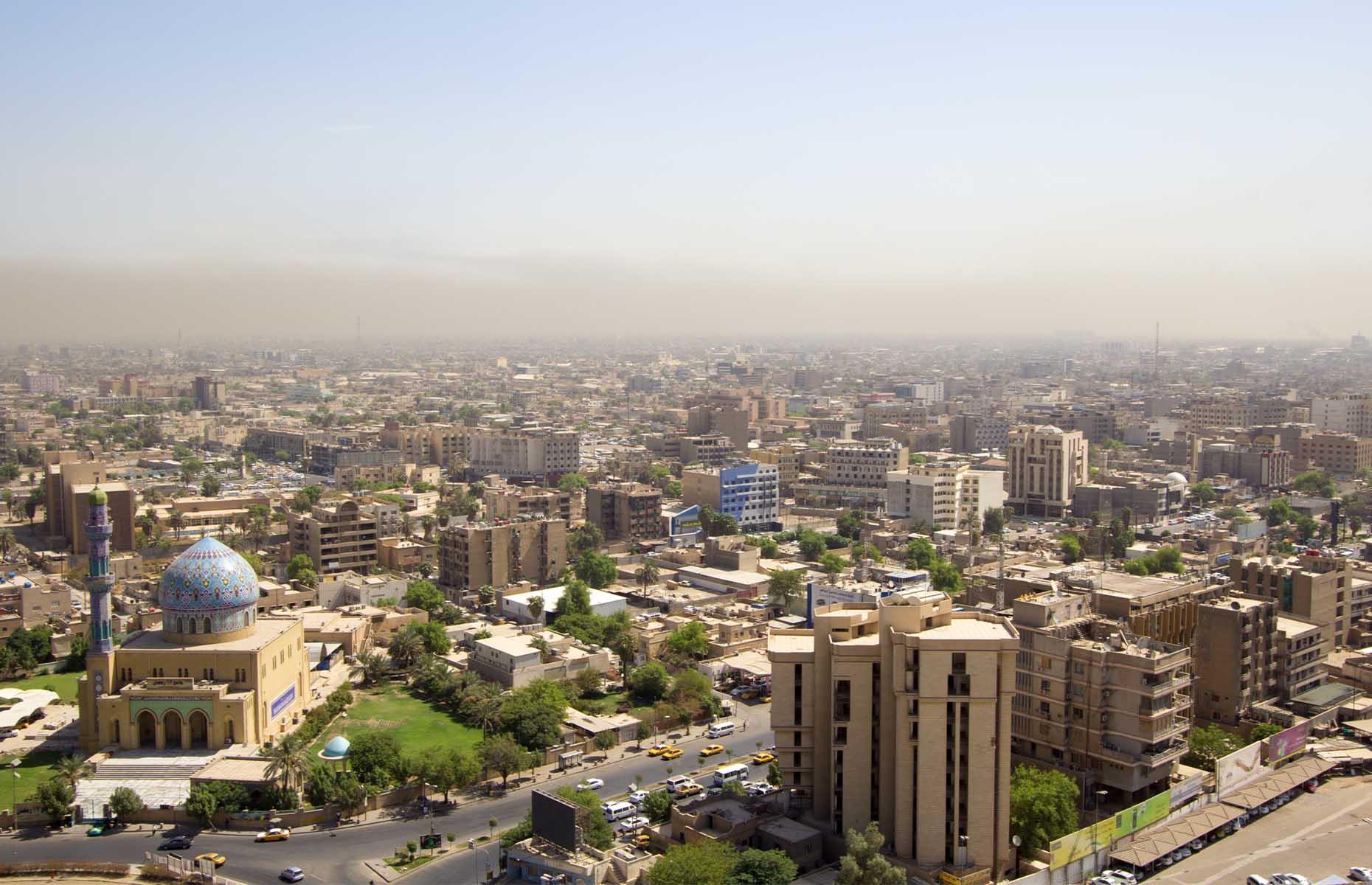Baghdad, Iraq, projected 2050 population: 13 million